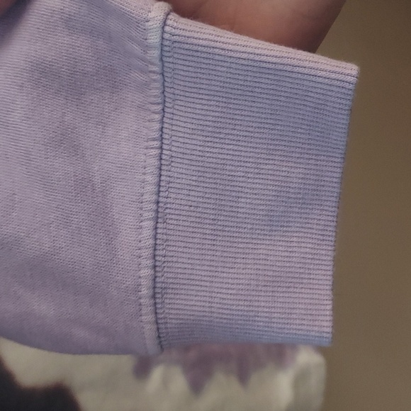 TORRID Tie Dye Long Sleeve Fleece Tunic Style Sweatshirt - Picture 8 of 15